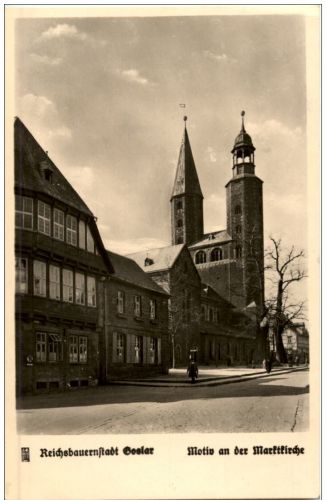Goslar - Motiv an der Marktkirche