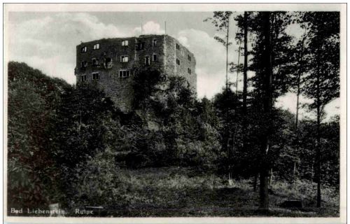 Bad Liebenstein - Ruine