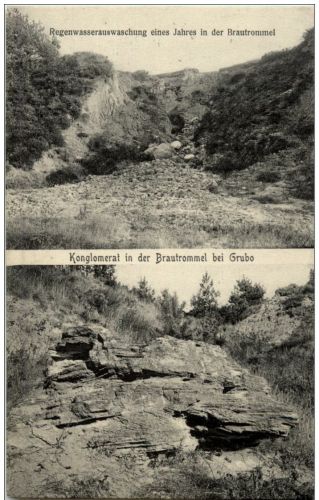 Konglomerat in der Brautrommel bei Grubo