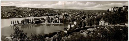 Passau - Klappkarte