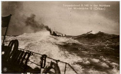 Torpedopoot S 148 in der Nordsee