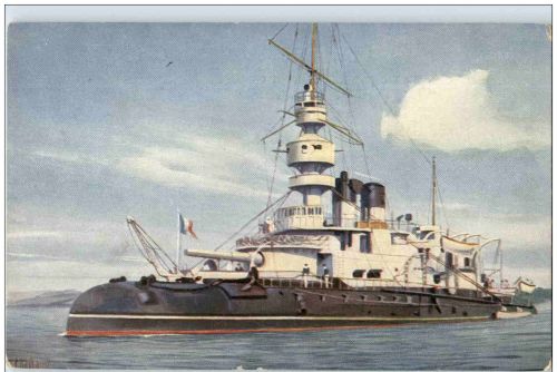 Franz. Linienschiff Valmy