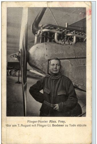 Flieger Pionier Alex Frey