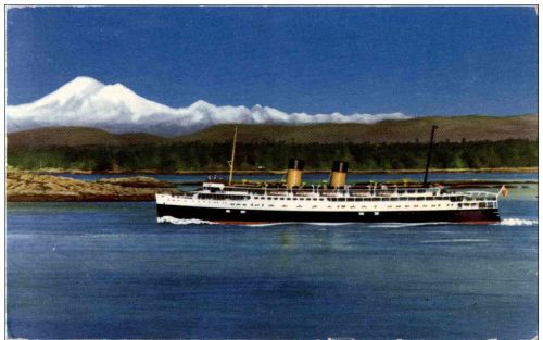CPR Princess Marguerite and Mount Baker