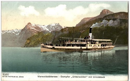 Vierwaldstättersee - Dampfer Unterwalden