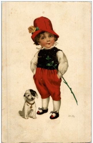Kind mit Hund