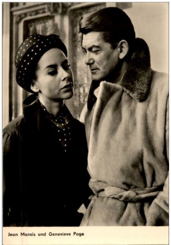 Jean Marais und Genevieve Page