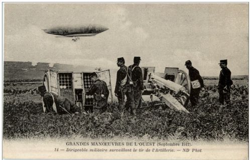 Grandes Manoeuvres de l Quest - Dirigeable militaire Zeppelin