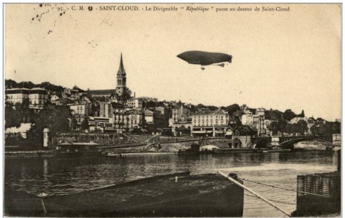 Saint Cloud - Le Dirigeable - Zeppelin
