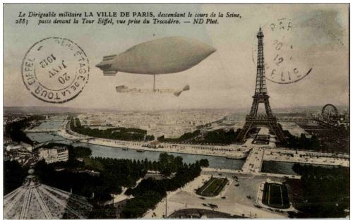 Paris - Le Dirigeable militaire