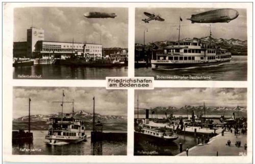 Friedrichshafen mit Zeppelin
