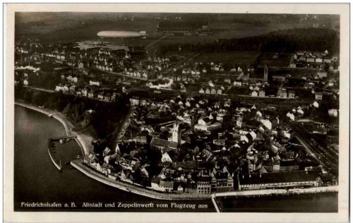 Friedrichshafen mit Zeppelin