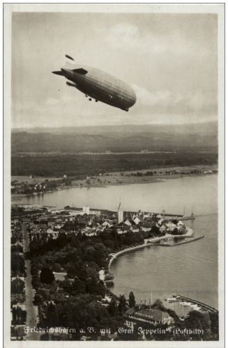 Friedrichshafen mit Zeppelin