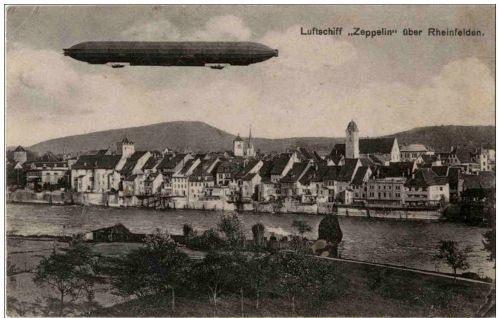 Rheinfelden - Zeppelin Luftschiff