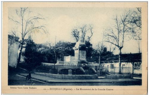 Djidjelli - Le monument de la Grande Guerre