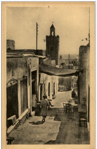 Sousse - une vue dans la ville arabe