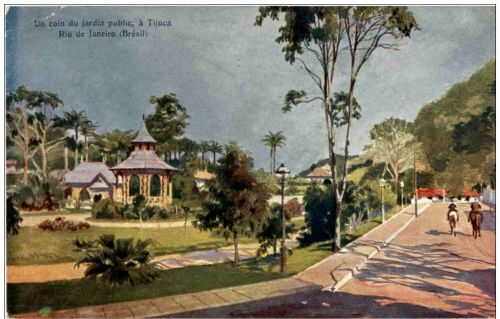 Rio de Janeiro - Un coin du jardin public a Tijuca