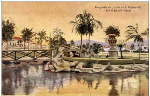 Rio de Janeiro - Une partie du Jardin de S. Christovao