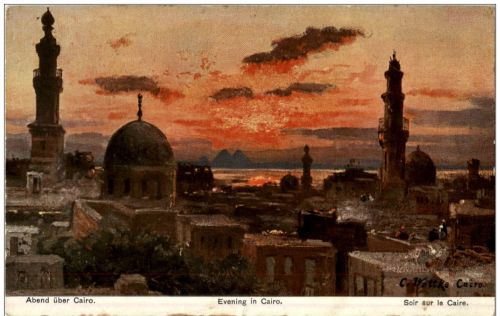 Abend über Cairo