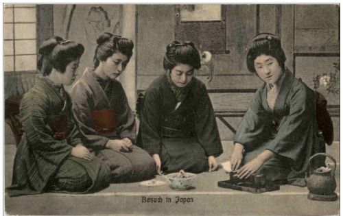 Besucht in Japan - Geisha