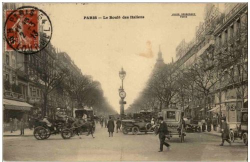 Paris - Le Boulevard des Italiens