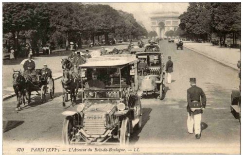 Paris - Avenue du Bois de Boulogne