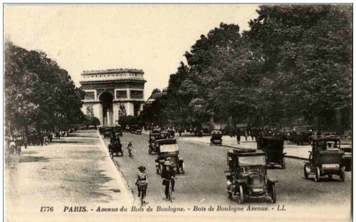Paris - Avenue du Bois de Boulogne