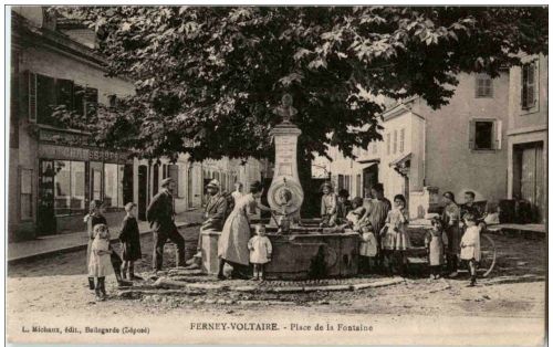 Ferney - Voltaire - Place de la Fontaine