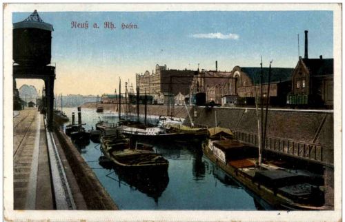 Neuss am Rh. Hafen