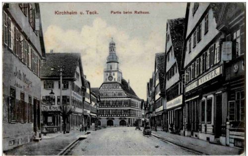Kirchheim Teck - Partie beim Rathaus