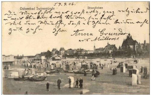 Swinemünde - Strandleben