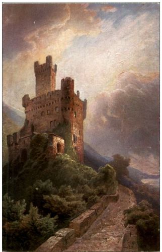 Burg Sooneck - Künstlerkarte