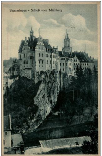 Sigmaringen - Schloss vom Mühlberg