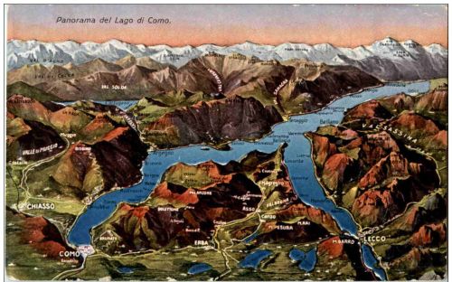 Panorama del Lago di Como