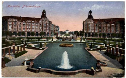 Mannheim - Arkadenhäuser