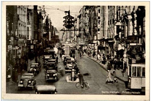 Berlin - Verkehr Friedrichsstrasse