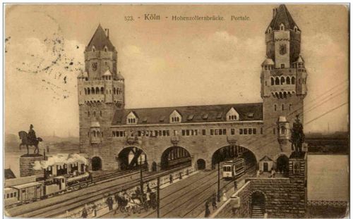Köln - Hohenzollernbrücke