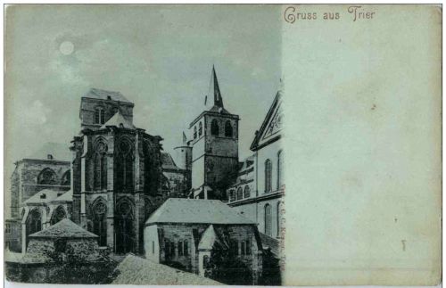 Gruss aus Trier - Mondschein