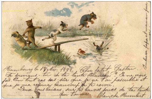 Hunde - Litho