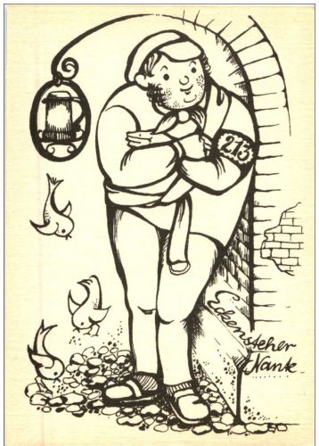 Heinrich Zille - Eckensteher Nante