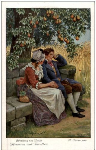 Hermann und Dorothea - F. Elssner