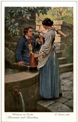 Hermann und Dorothea - F. Elssner
