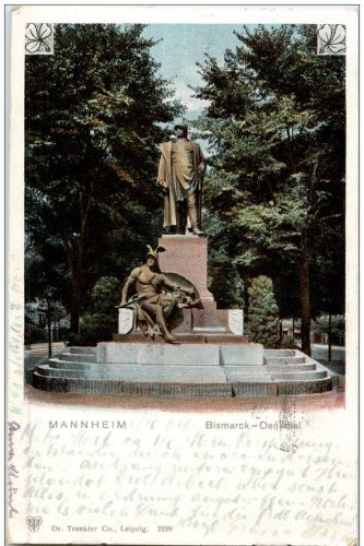 Mannheim - Bismarck Denkmal