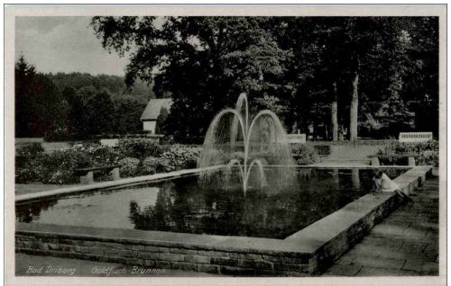 Bad Driburg - Goldfisch Brunnen