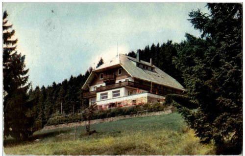 Saig über Titisee - Gasthof Haus Sonnhalde