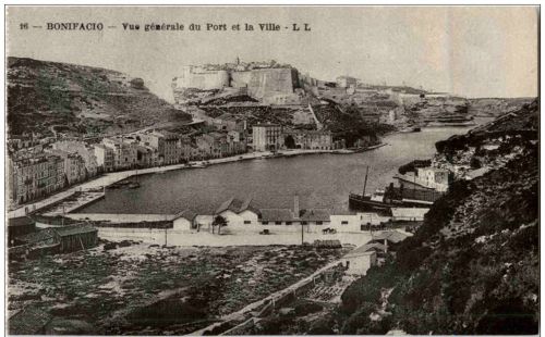 Bonifacio - Port et la ville