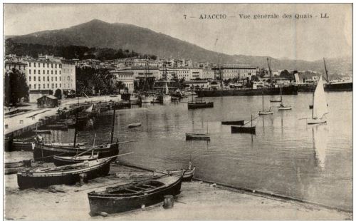 Ajaccio - vue generale des Quais