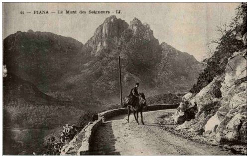 Piana - Le Mont des Seigneurs