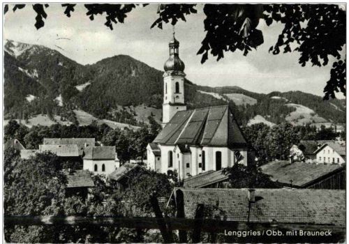 Lenggries mit Brauneck