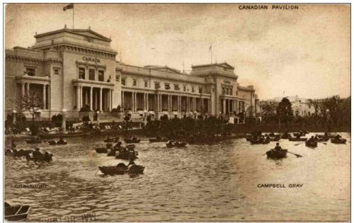 London British Empire Exhibition 1924 - Canadian Pavilion